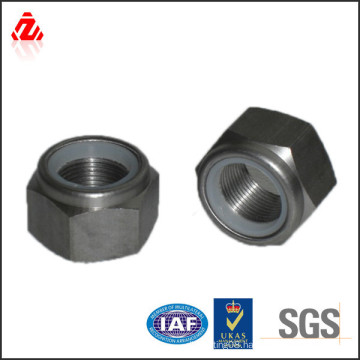 Course threads hex lock nut